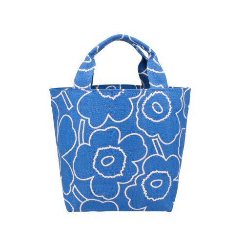 マリメッコ ハンドバッグ レディース MONO MINI TOTE PIIRTO UNIKKO ブルー marimekko 094152 580 Blue/Off White