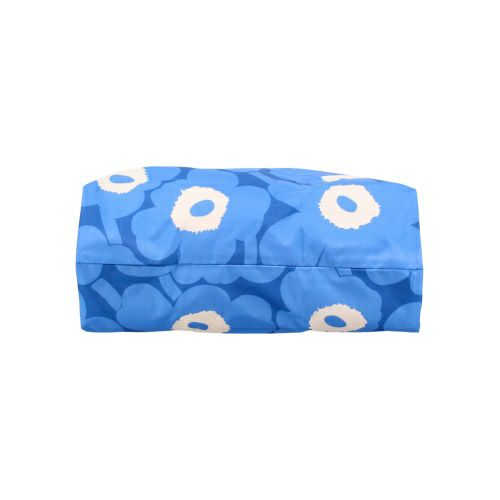 マリメッコ トートバッグ エコバッグ レディース UNIKKO SMART BAG ブルー marimekko 094138 515 BLUE/DARK BLUE/OFF WHITE