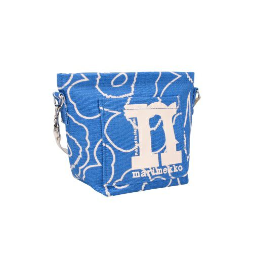 マリメッコ ショルダーバッグ レディース MONO MINI CROSSBODY PIIRTO UNIKKO ブルー marimekko 094154 580 Blue/Off White