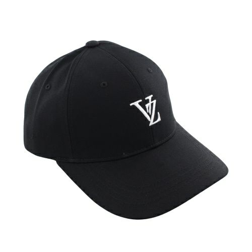 バザール 帽子 キャップ レディース 3D Monogram Logo Over Fit Ball Cap ブラック VARZAR 504 BLACK