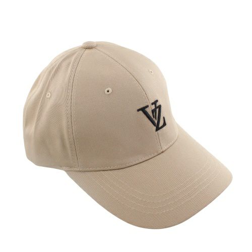 バザール 帽子 キャップ レディース 3D Monogram Logo Over Fit Ball Cap ベージュ VARZAR 505 BEIGE