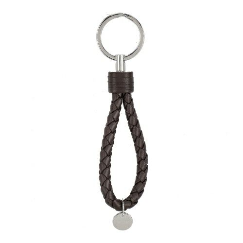 Bottega Veneta イントレチャートキーリング 中古】 ボッテガヴェネタ BOTTEGAVENETA キーホルダー イントレ