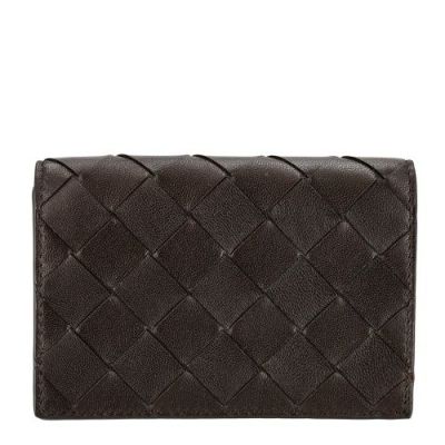美品✨ボッテガヴェネタ　フラグメントケース　デボスイントレチャート　ダークグレー BOTTEGA VENETA 【新品未使用】ボッテガヴェネタ デボスイントレ
