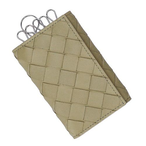ボッテガヴェネタ キーケース メンズ イントレチャート ベージュ BOTTEGA VENETA 630336 V3US1 1511