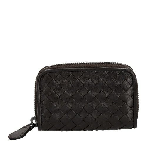 ボッテガヴェネタ コインケース メンズ イントレチャート ブラウン BOTTEGA VENETA 114075 V3UN1 2114