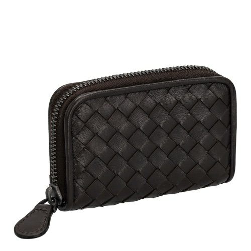ボッテガヴェネタ コインケース メンズ イントレチャート ブラウン BOTTEGA VENETA 114075 V3UN1 2114