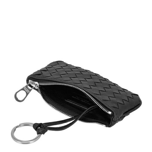 ボッテガヴェネタ コインケース メンズ イントレチャート ブラック BOTTEGA VENETA 131232 V3UN1 8803