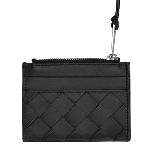 Bottega Veneta ブラック コインケース ボッテガヴェネタ コインケース メンズ イントレチャート