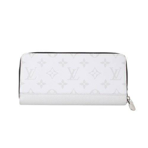 ルイヴィトン 長財布 メンズ モノグラム ジッピーウォレット・ホリゾンタル ホワイト LOUIS VUITTON M14127 オプティック ホワイト