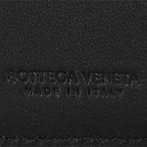 ボッテガヴェネタ 二つ折り財布 メンズ イントレチャート ブラック BOTTEGA VENETA 121059 V3UN1 8803