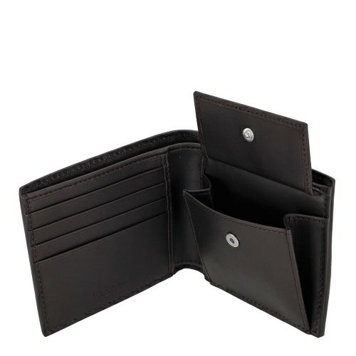 ボッテガヴェネタ 二つ折り財布 メンズ イントレチャート ブラウン BOTTEGA VENETA 193642 V47W1 2008
