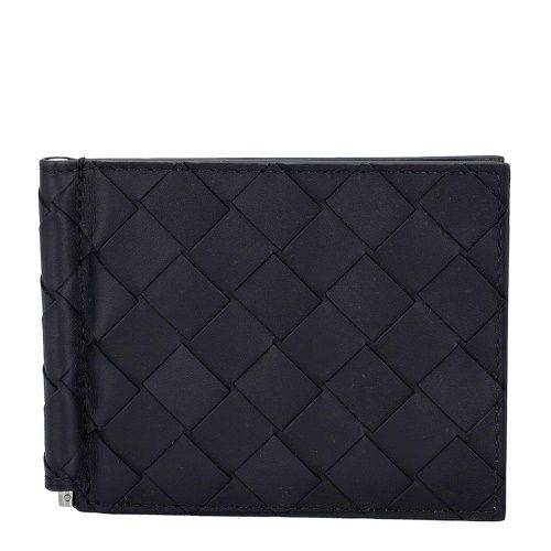 ボッテガヴェネタ 二つ折り財布 メンズ イントレチャート ネイビー BOTTEGA VENETA 592626 V3US1 4251