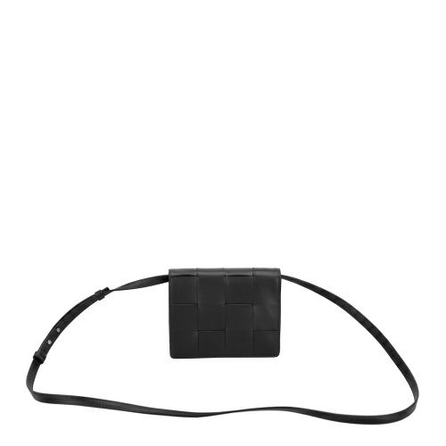 ボッテガヴェネタ ショルダーバッグ レディース イントレチャート ブラック BOTTEGA VENETA 574051 V3UO2 8803