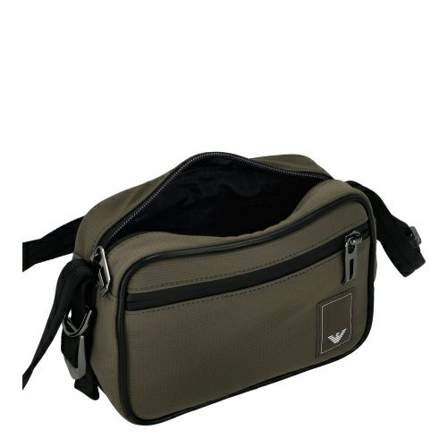 エンポリオアルマーニ ショルダーバッグ メンズ Travel Essentials テックケース カーキグリーン EMPORIO ARMANI EM001220 AF13841 U6299