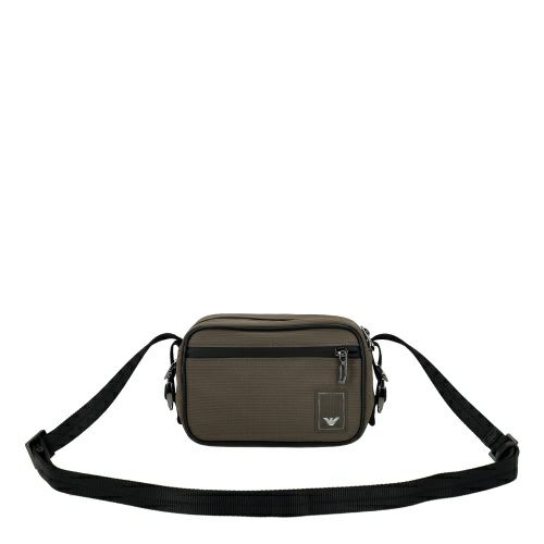 エンポリオアルマーニ ショルダーバッグ メンズ Travel Essentials テックケース カーキグリーン EMPORIO ARMANI EM001220 AF13841 U6299