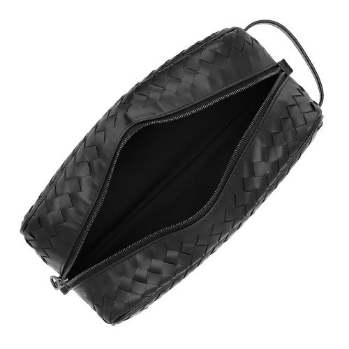 ボッテガヴェネタ セカンドバッグ メンズ イントレチャート ブラック