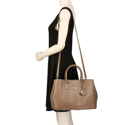 フルラ ハンドバッグ レディース リンダ レザー スモール トート ブラウン FURLA WB01286 ARE000 DAI00