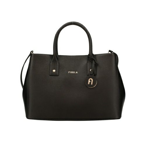 フルラ ハンドバッグ レディース リンダ レザー スモール トート ブラック FURLA WB01286 ARE000 O6000