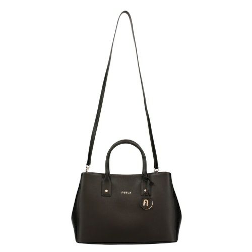 フルラ ハンドバッグ レディース リンダ レザー スモール トート ブラック FURLA WB01286 ARE000 O6000