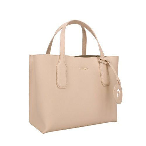 フルラ　FURLA ハンドバッグ　レディース　ベージュ　ピンクゴールド　シンプル 楽天市場】フルラ シリ ハンドバッグ バイカラー ピンクベージュ