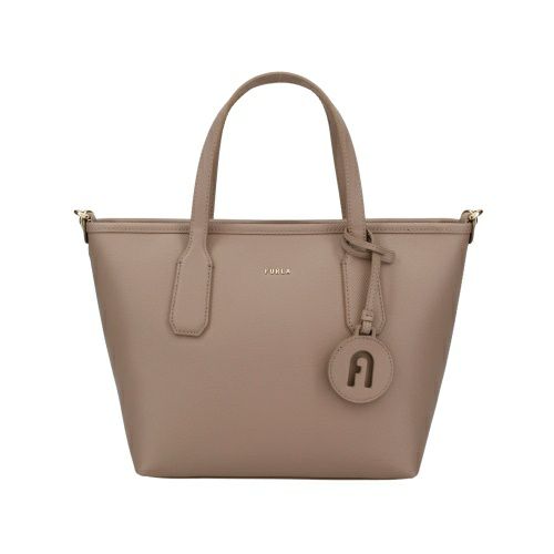 ✨極美品✨フルラ　ハンドバッグ　グレー フルラ FURLA ハンドバッグ ショルダーバッグ グレー レザー