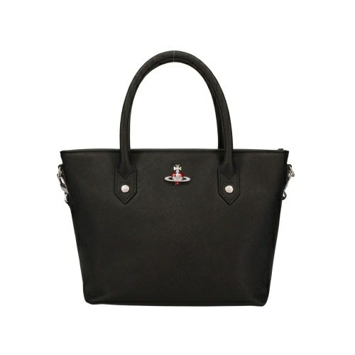 ヴィヴィアンウエストウッド トートバッグ レディース ブラック Vivienne Westwood 4204007TU L0040 N402 BLACK/RED DIAM ORB