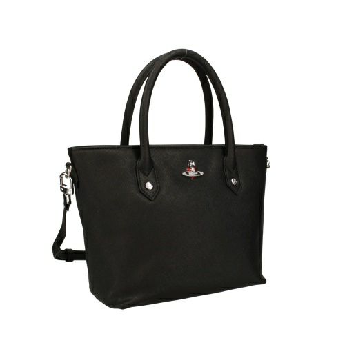 ヴィヴィアンウエストウッド トートバッグ レディース ブラック Vivienne Westwood 4204007TU L0040 N402 BLACK/RED DIAM ORB