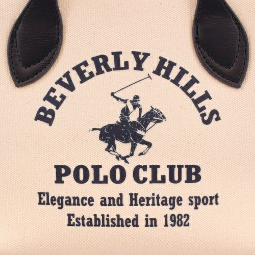 ビバリーヒルズポロクラブ トートバッグ レディース ネイビー BEVERLY HILLS POLO CLUB BH2014N キナリ/ネイビー