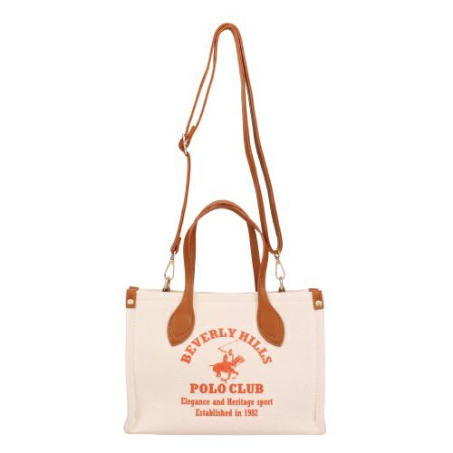 ビバリーヒルズポロクラブ トートバッグ レディース オレンジ BEVERLY HILLS POLO CLUB BH2014N キナリ/オレンジ
