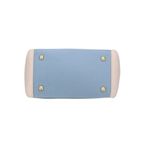 ビバリーヒルズポロクラブ ハンドバッグ レディース ブルー BEVERLY HILLS POLO CLUB BH1006N BL/BL/WH