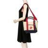 ビバリーヒルズポロクラブ ハンドバッグ レディース レッド BEVERLY HILLS POLO CLUB BH1006N WH/RED/RED
