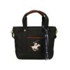 ビバリーヒルズポロクラブ ハンドバッグ レディース ブラック BEVERLY HILLS POLO CLUB BH1006N DBK/DBK/IV