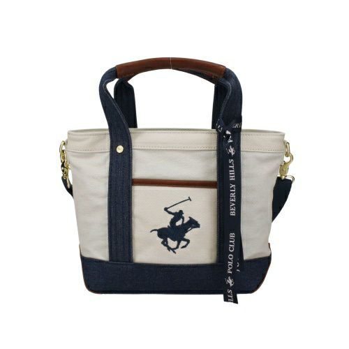 ビバリーヒルズポロクラブ ハンドバッグ レディース ブルー BEVERLY HILLS POLO CLUB BH1006N DLBL/DBL/NV