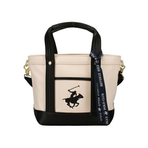 ビバリーヒルズポロクラブ ハンドバッグ レディース ブラック BEVERLY HILLS POLO CLUB BH2006N WH/BK/BK