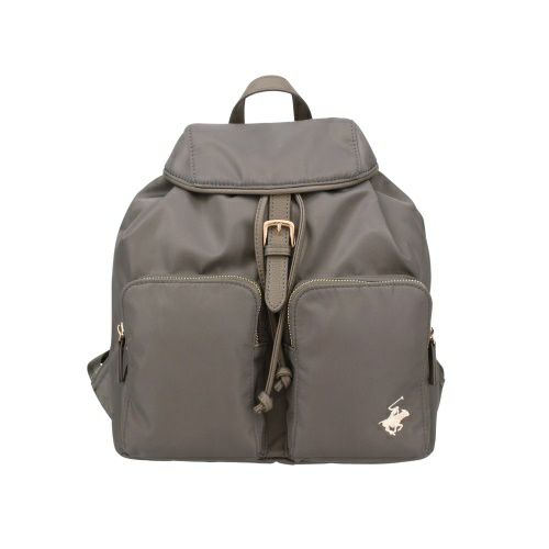 ビバリーヒルズポロクラブ リュックサック レディース グレー BEVERLY HILLS POLO CLUB BH4002 GY