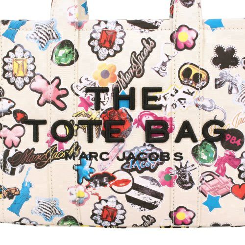 マークジェイコブス トートバッグ レディース MEDIUM TOTE マルチカラー Marc Jacobs 2S5HTT003H03 101 White Multi
