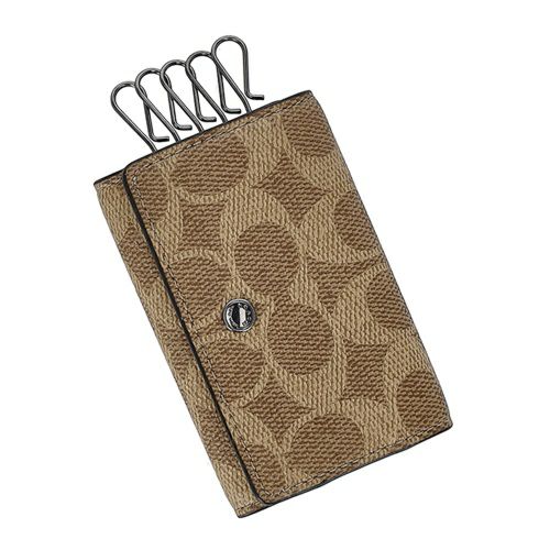 コーチ アウトレット キーケース メンズ ファイブ リング キー ケース