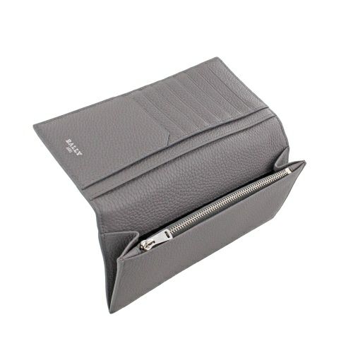 BALLY 長財布 ダークミネラルグレー メンズ MLL00P 6306282 バリー 長財布 メンズ グレー BALLY 6306282 ADRIA DARK MINERAL