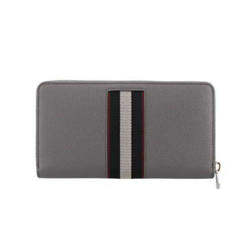 バリー 長財布 メンズ グレー BALLY 6306284 ADRIA DARK MINERAL PALLADIO