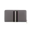 バリー 長財布 メンズ グレー BALLY 6306284 ADRIA DARK MINERAL PALLADIO