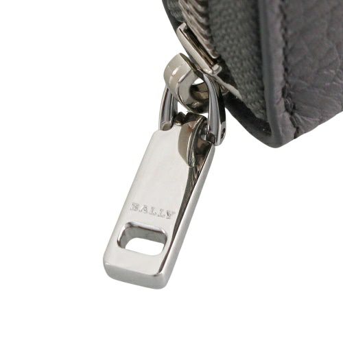 バリー 長財布 メンズ グレー BALLY 6306284 ADRIA DARK MINERAL PALLADIO