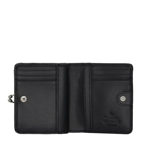 ヴィヴィアンウエストウッド 二つ折り財布 レディース ブラック Vivienne Westwood 5115002YW L001N N401 BLACK