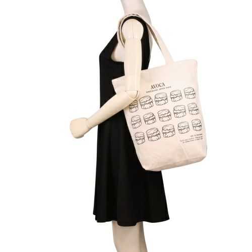 アヴォカ トートバッグ レディース ホワイト AVOCA ACT-001 005 Scone
