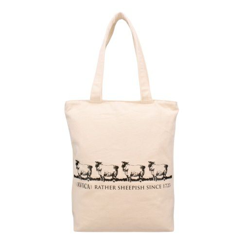 アヴォカ トートバッグ レディース ホワイト AVOCA ACT-001 009 Sheep