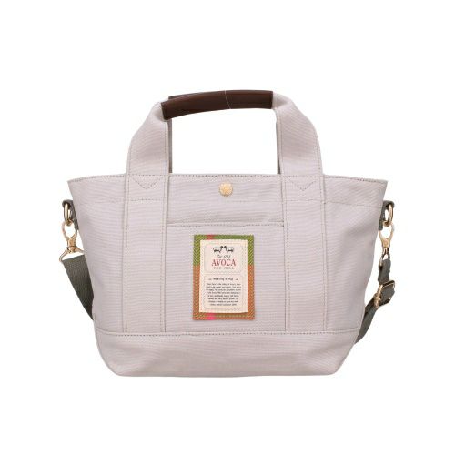 アヴォカ ハンドバック レディース グレー AVOCA ACT-002 GREY