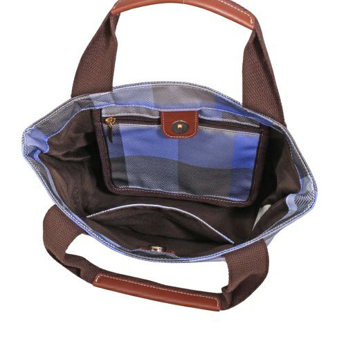 アヴォカ ハンドバック レディース ブルー AVOCA ACT-003 DENIM