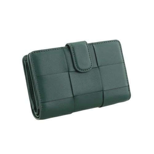 ピュア モエナ 二つ折り財布 レディース グリーン Pua Moena PUMPM50663CGN CYPRUS GREEN