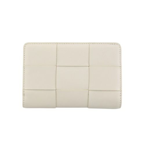 ピュア モエナ 二つ折り財布 レディース ベージュ Pua Moena PUMPM50663ECB Ecru Beige