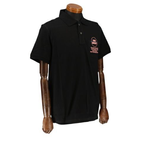 ディーゼル ポロシャツ メンズ T-SPOUCH ブラック DIESEL A08563 0CJAC 900A BK Lサイズ