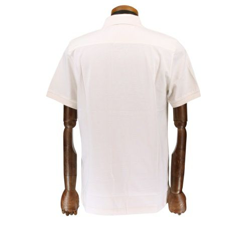 ディーゼル ポロシャツ メンズ T-SPOUCH ホワイト DIESEL A08563 0CJAC 141A IVORY Lサイズ